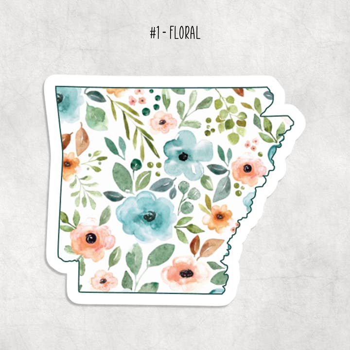 Expression Design Co - Wholesale Sticker - Arkansas Stickers1