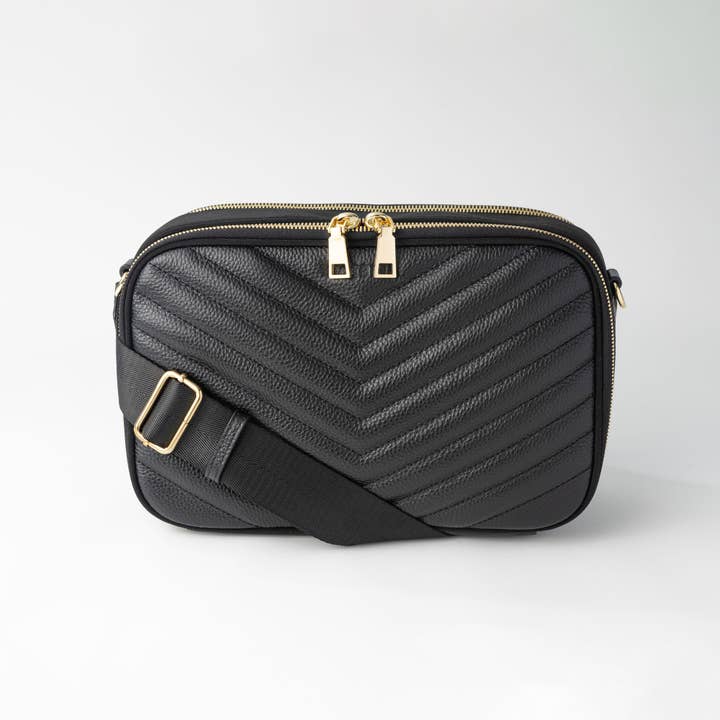 Nappy change clutch and pram organiser - Classic Black for wholesale by Baebina