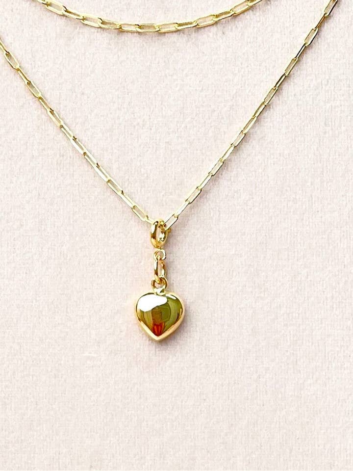 Krush Exclusive Gold Heart Charm for wholesale by Krush Kandy