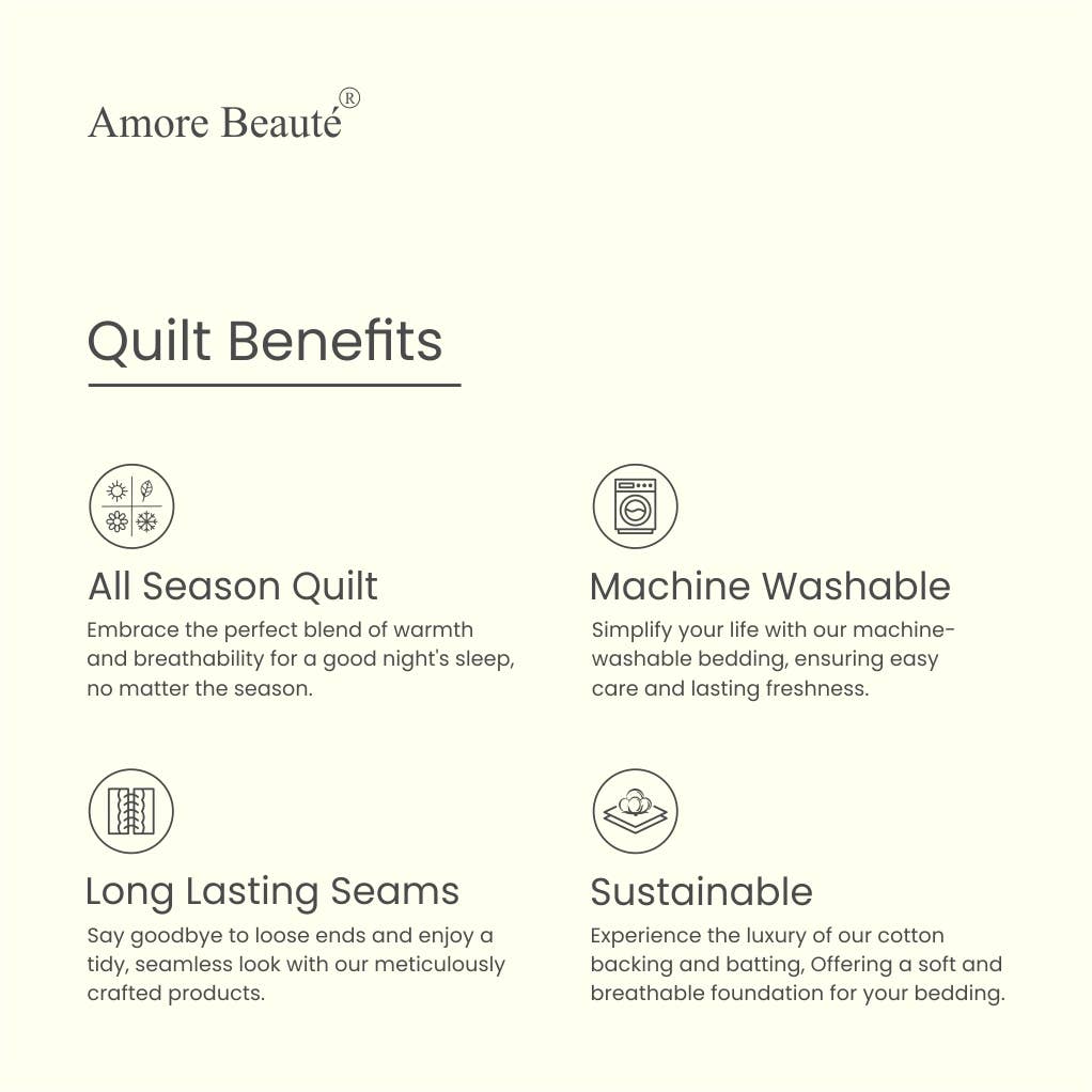 Amore Beauté - Wholesale Quilt - Handmade Lightweight Linen Quilt With Cotton Batting6