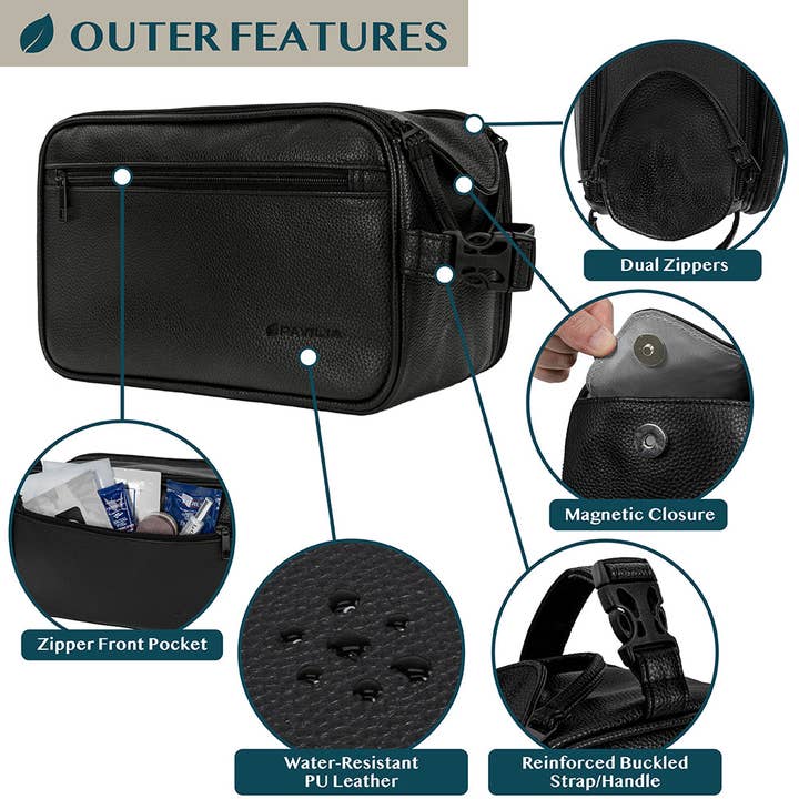 Pavilia - Wholesale Toiletry bag – men's - Men's Classic Dopp Kit Toiletry Bag32