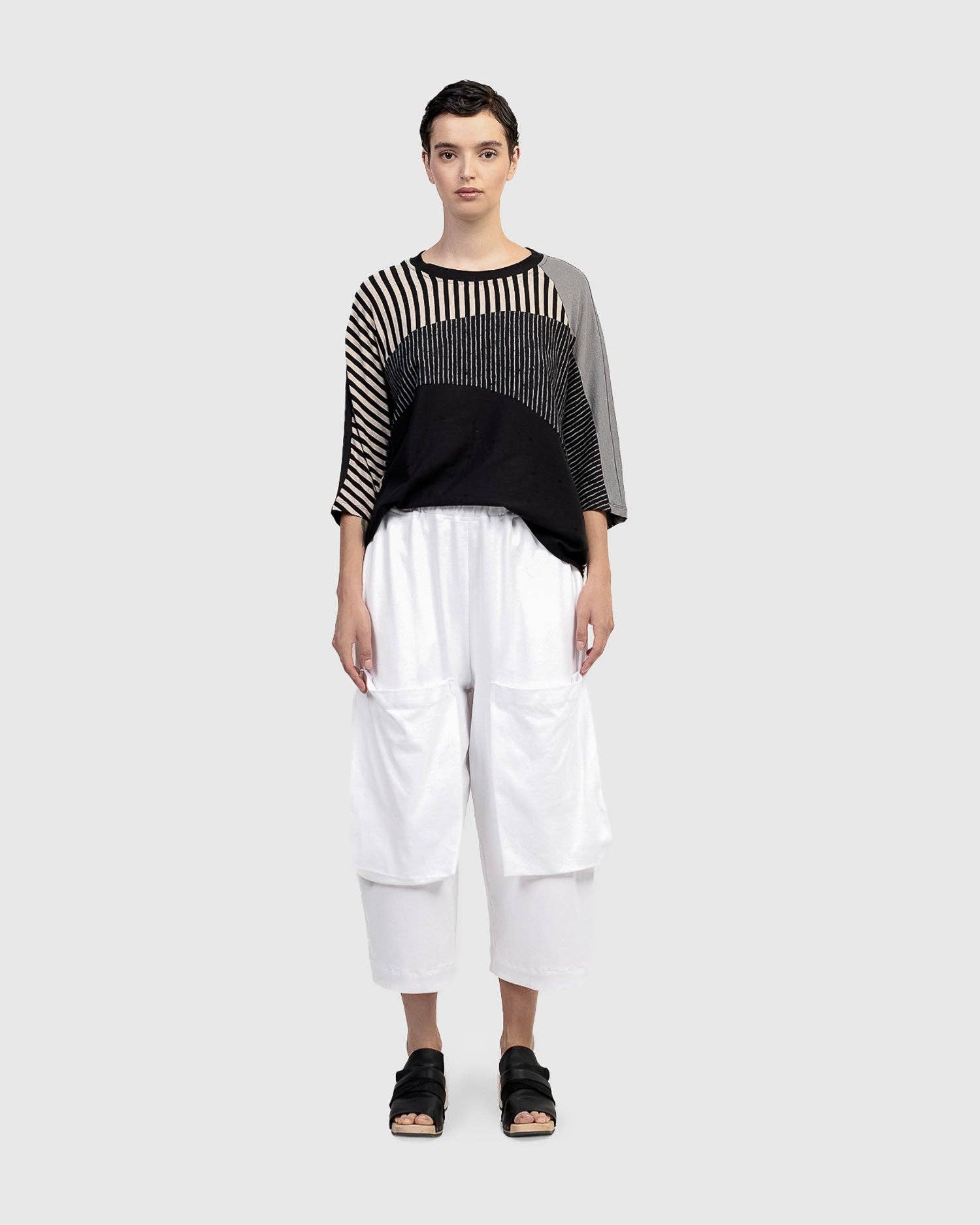 Urban Cutlass Pocket Pants, White for wholesale on Faire7