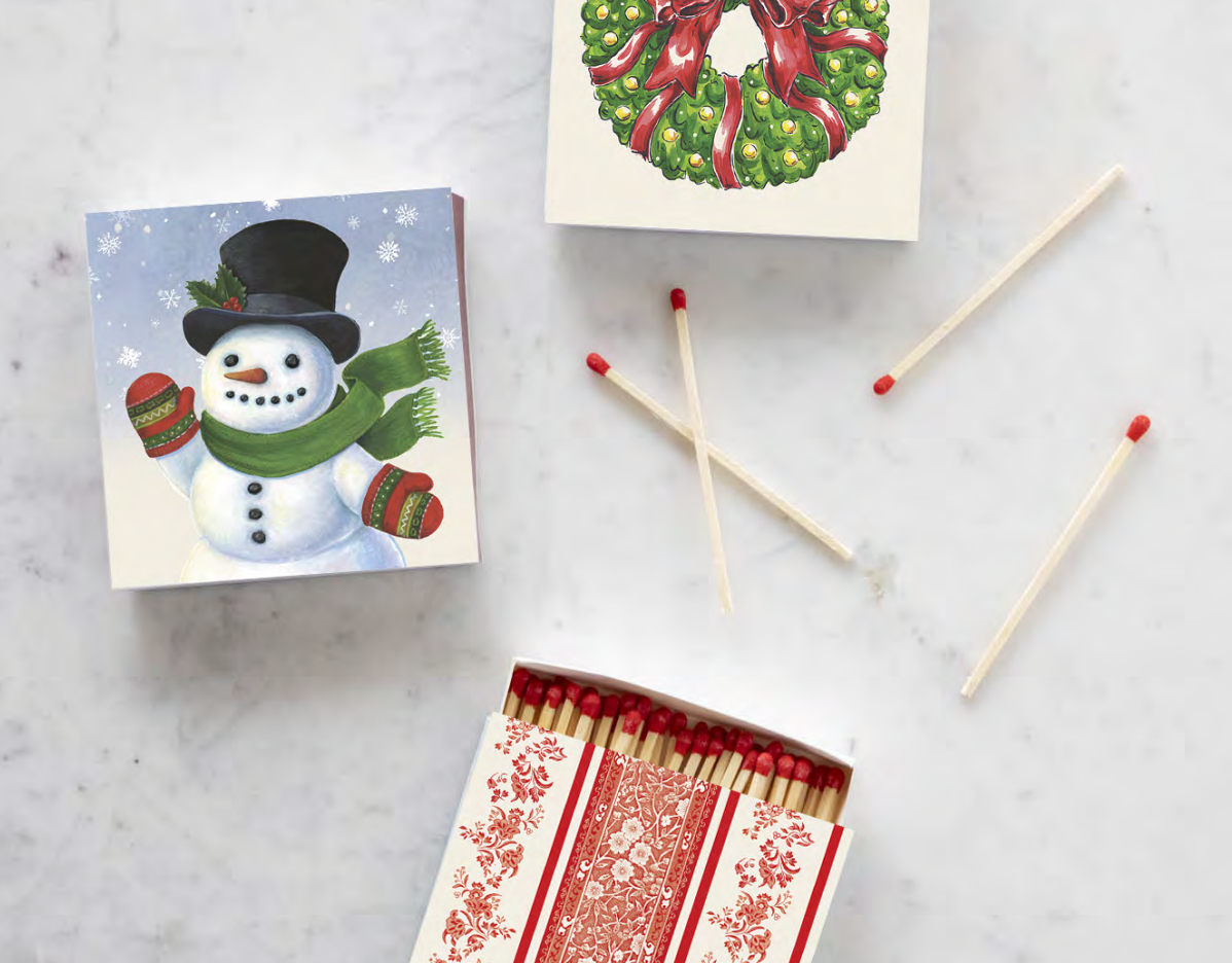 Hester & Cook - Stationery - Wholesale Matches - Santa Matches0