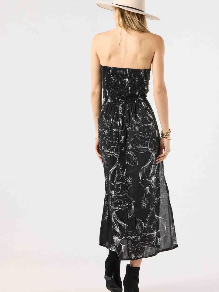 Hana Black Maui Maxi Dress for wholesale on Faire1