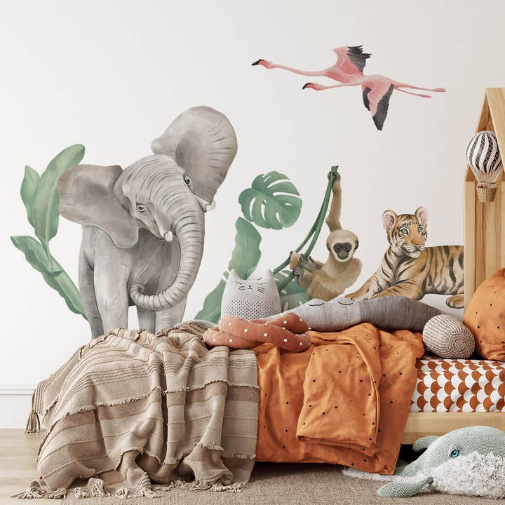 Wall Sticker | Safari Animals I for wholesale by Pastelowe Love - wall sticker & wallpaper co.