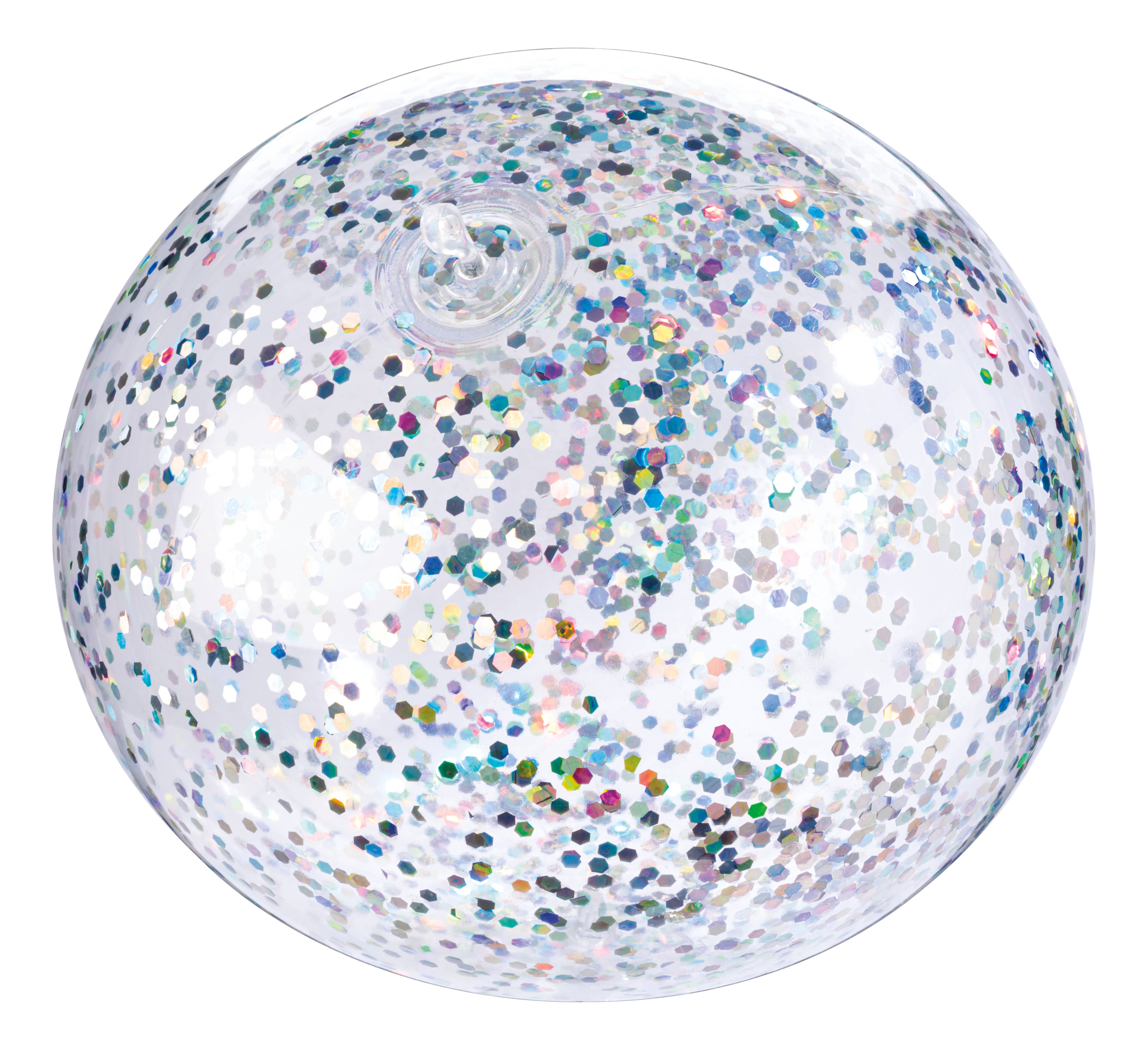 Toysmith - Wholesale Balloon - Glittery Jumbo 22" Punch Balloon, (Red, Blue, Silver)3