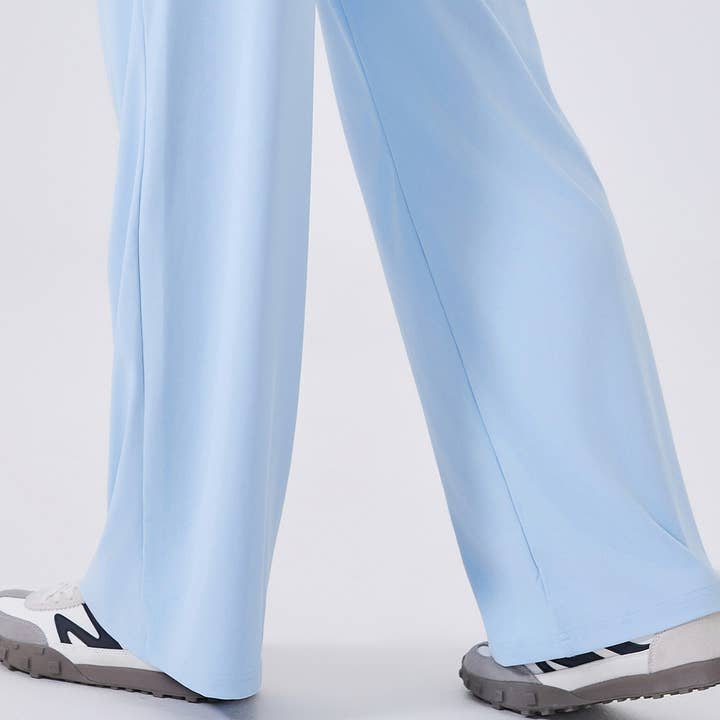 Sodalemon - Wholesale Athletic Pants - Women's - Women High-Waist Relaxed-Fit Drawstring Yoga Lounge Pants14