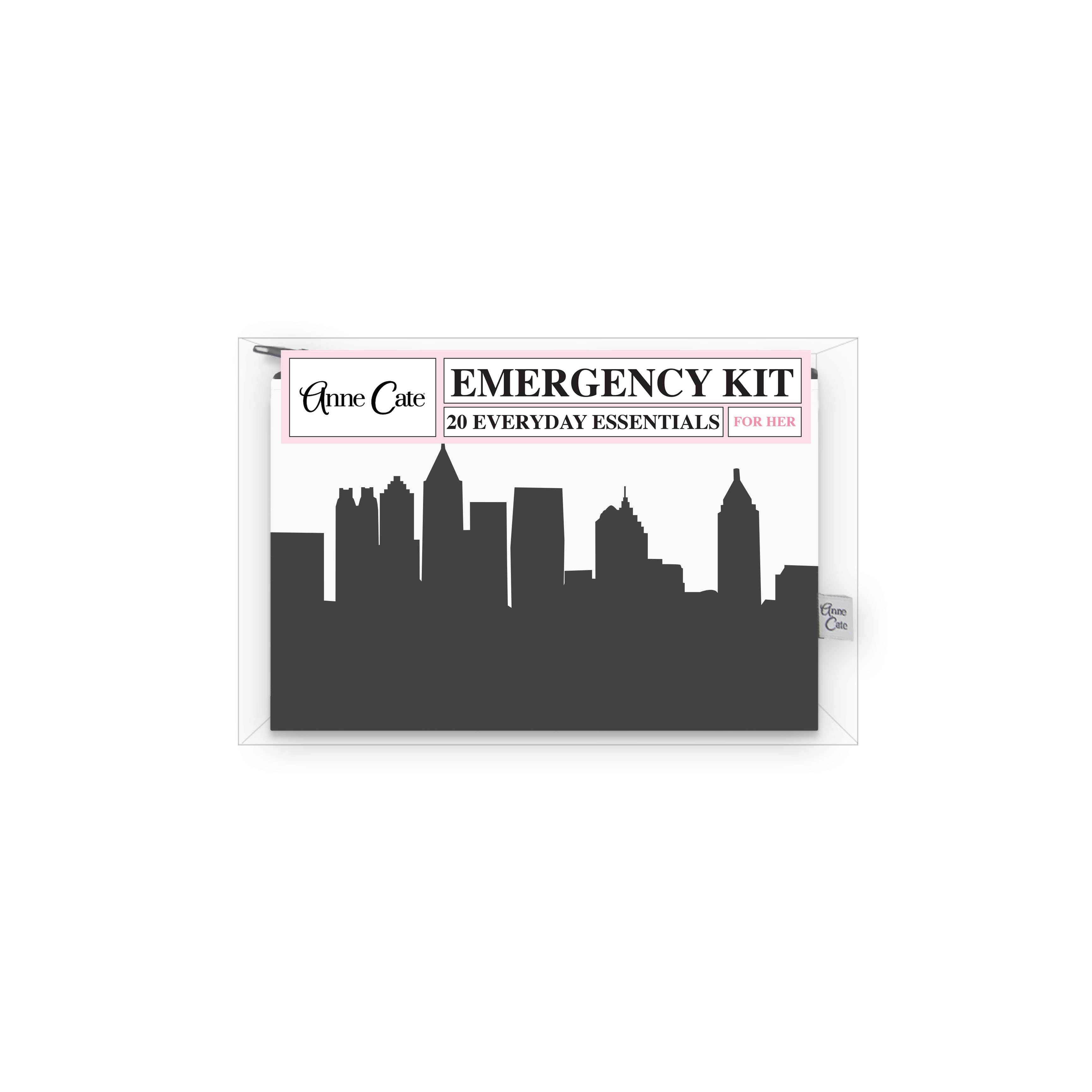 Anne Cate – wholesale Travel set – Skyline Mini Wallet Emergency Kit - For Her5
