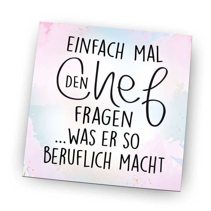 Magnet af ahorntræ | Man må leve livet dansende for engroshandel hos wammi