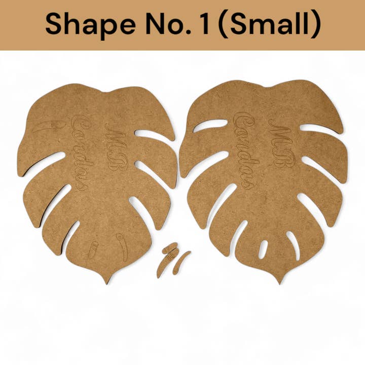 MB Cordas - Wholesale Craft Supplies - Macrame Monstera Leaves Cutting Templates, Wall Hanging Ornament, Tool Easy Way Cut DIY6