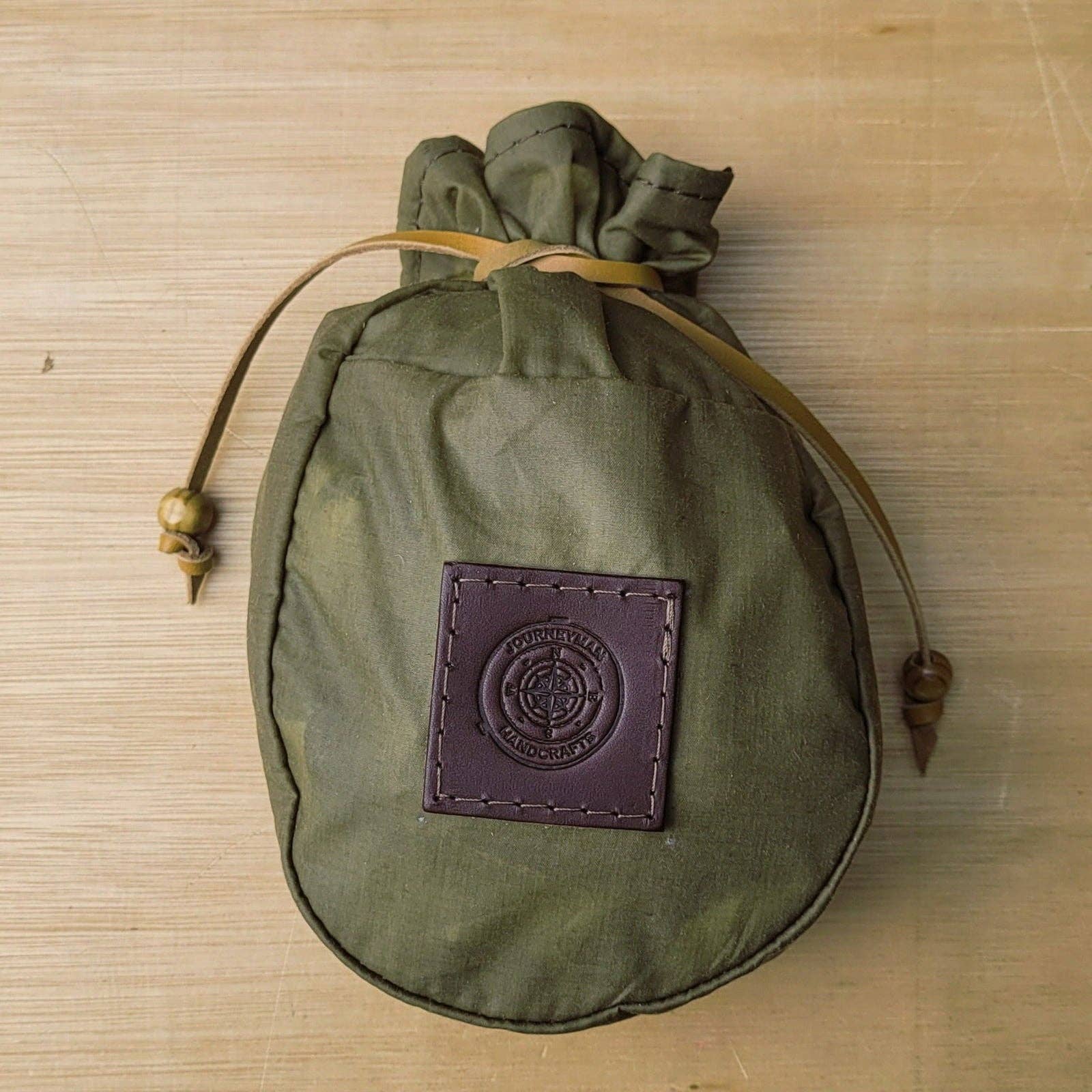 Journeyman Handcraft – Engroshandel Posetaske – unisex – Vokslærred Kaffepose9