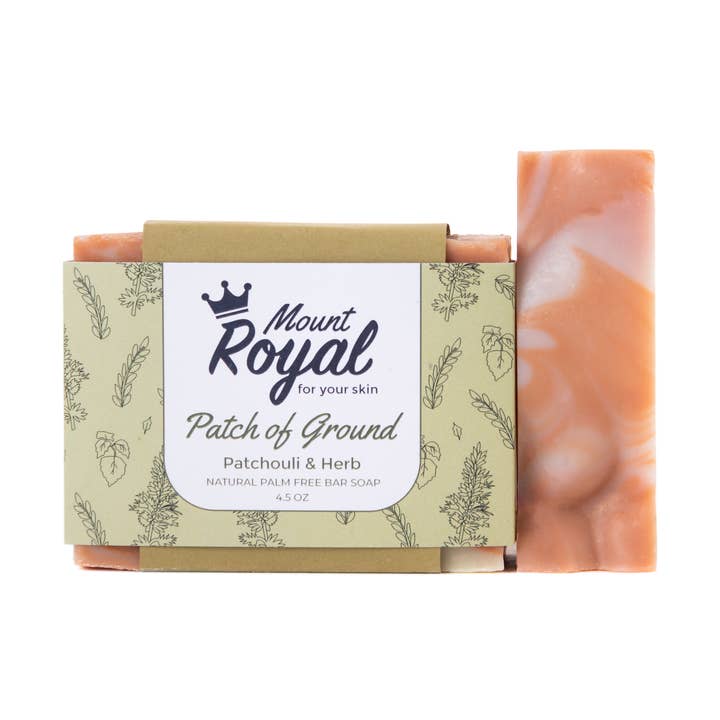 Patch of Ground - Patchouli & Urtebar for engroshandel hos Mount Royal Soaps