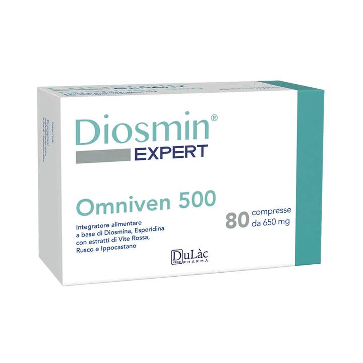 Diosmin Expert Omniven 500 - 80 Comprimidos por atacado de Dulac Farmaceutici 1982