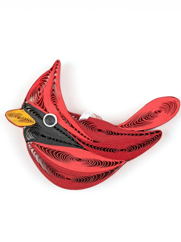 Adorno Cardinal - Individual para venta al por mayor de Quilling Card