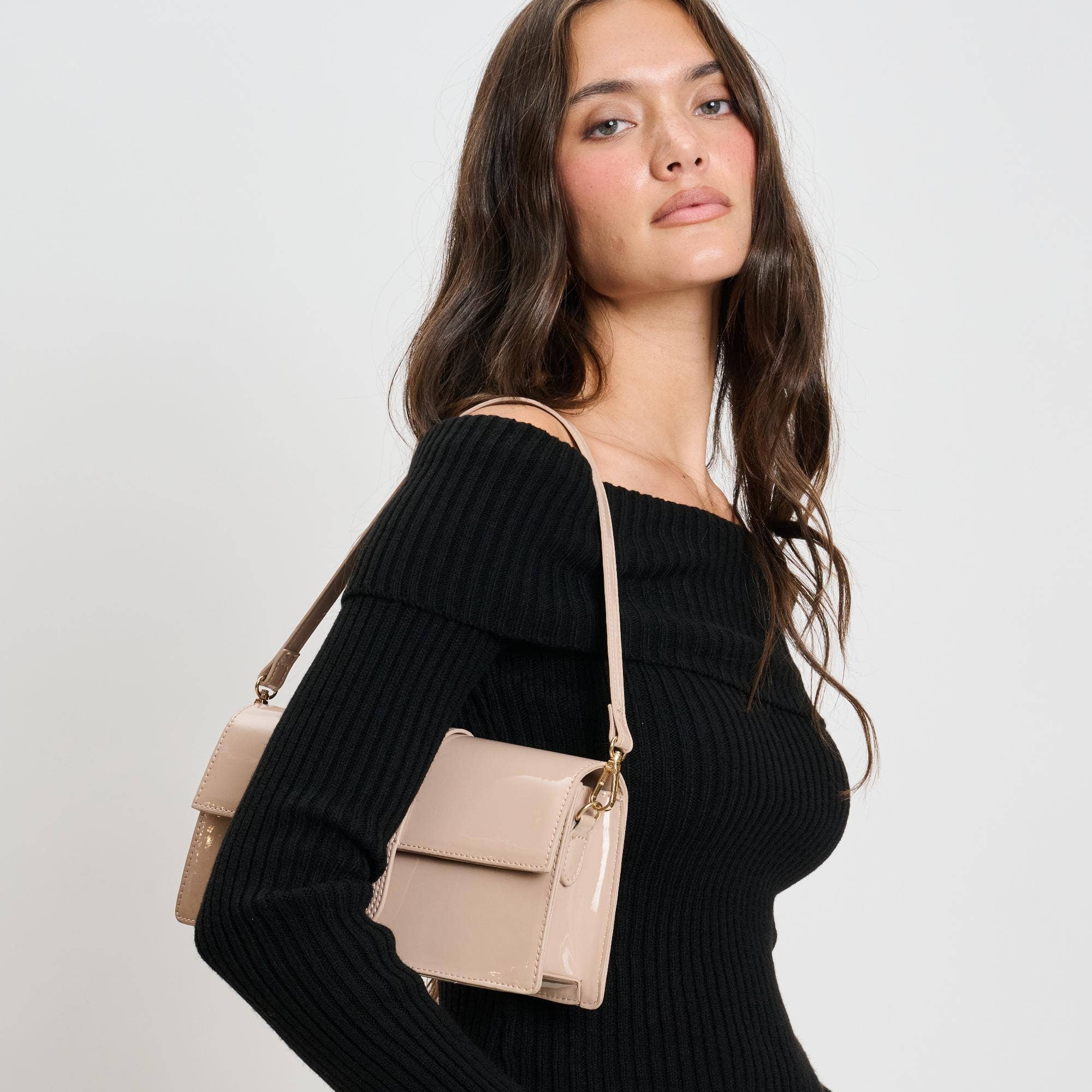 Moda Luxe - Vente Sac à bandoulière – femme - Violet - Sac à bandoulière verni17