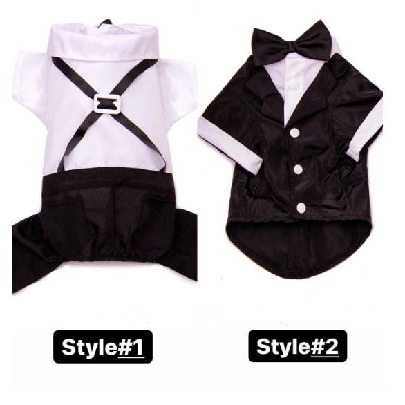 Sisters G Kids - Wholesale Pet Costume - Dog - Customizable Dog Tuxedo Suit – Formal Wedding Outfit for Pet4