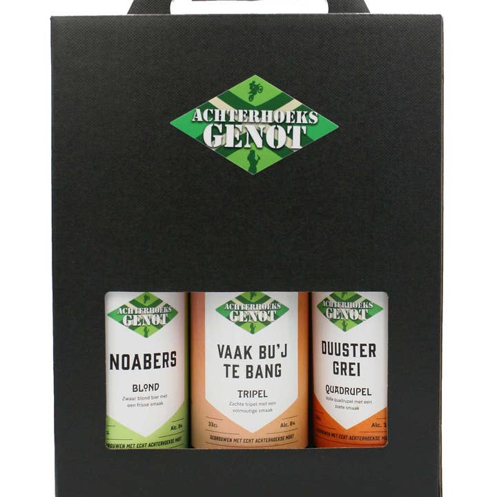 Achterhoeks Genot - Wholesale Beer - Achterhoeks Enjoyment Gift box 3 bottles 33cl
