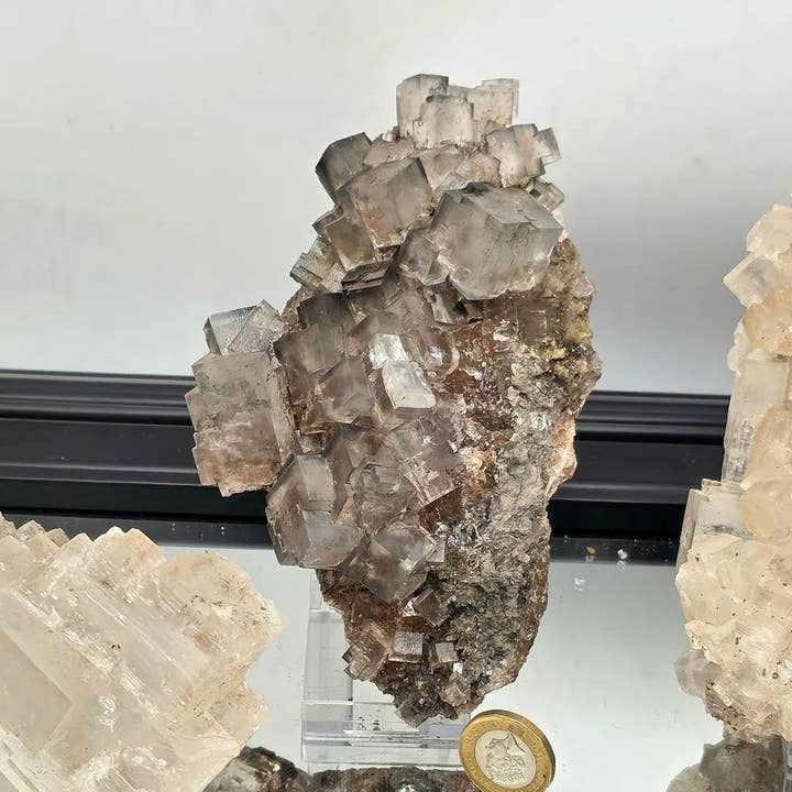 Grandi Gruppi di Cristalli di Sale di Alite 500-600 per la vendita all'ingrosso da parte di Distinction Crystals