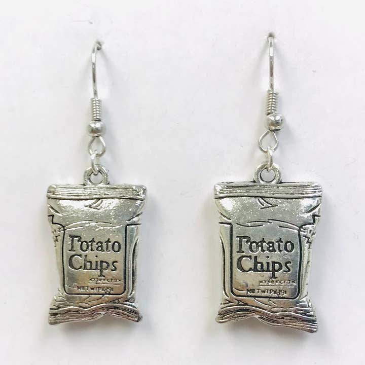 SimpleNGreat - Wholesale Dangle Earrings - Potato Chips Earrings0