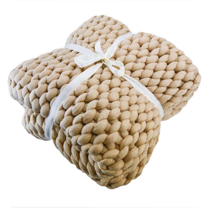 American Heritage Textiles - Wholesale Throw Blanket - Donna Sharp Chunky Knit Throws