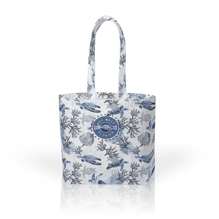 Borsa giornaliera Poly 4CP personalizzabile: Blue Dusk Turtle per la vendita all'ingrosso da parte di Matrix