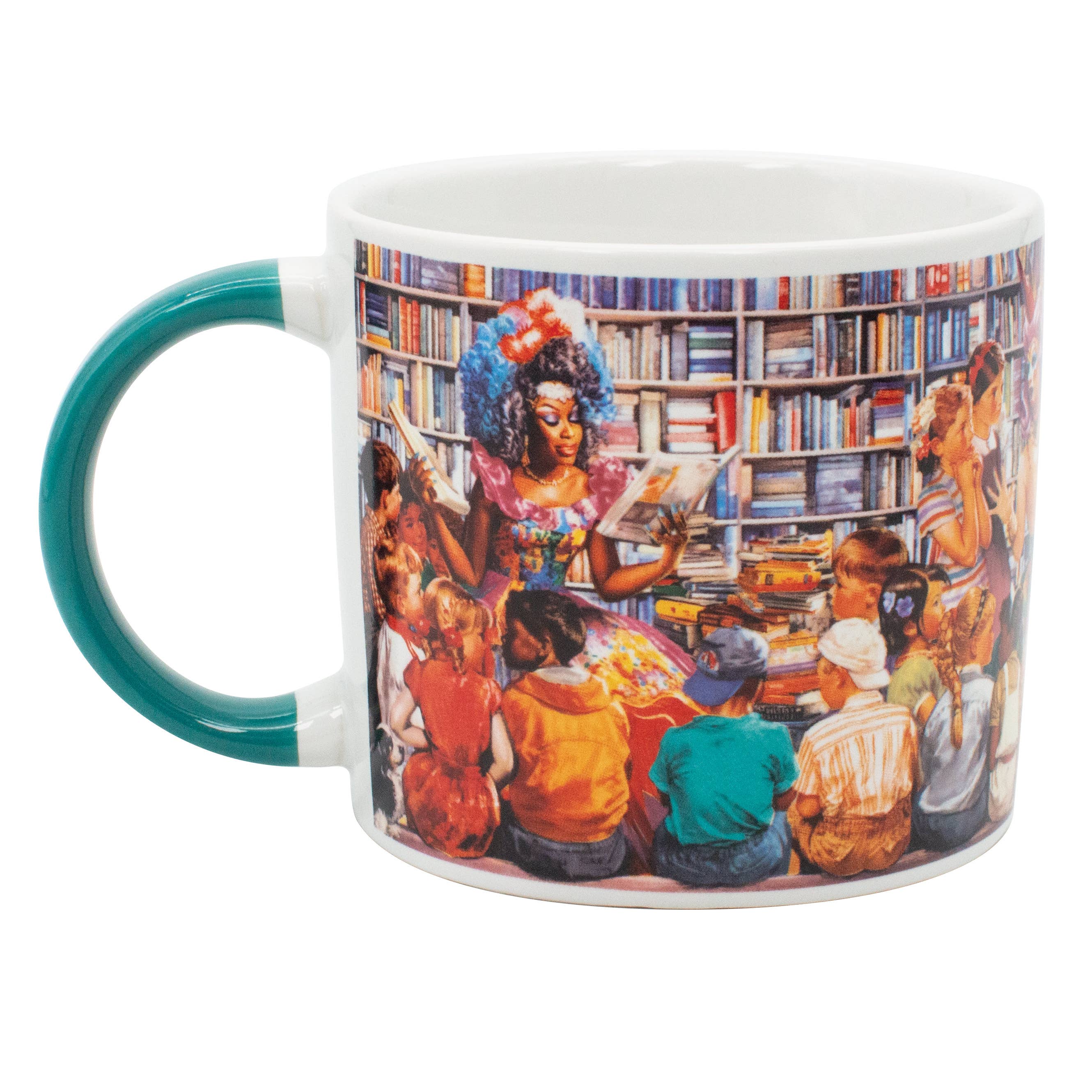 Unemployed Philosophers Guild - Wholesale Coffee Mug - Drag Story Hour Mug2