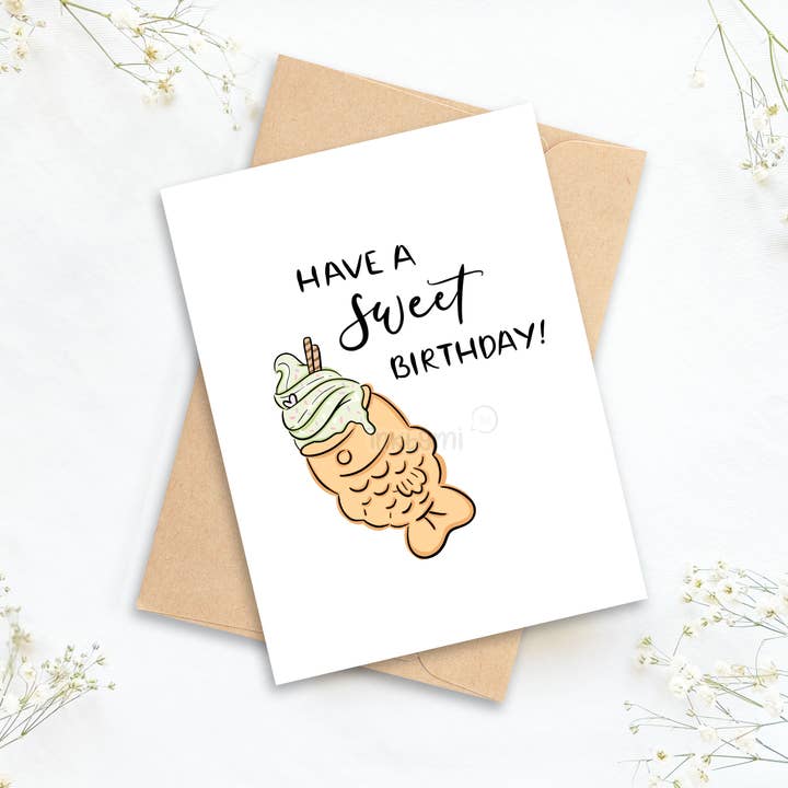 Have a Sweet Birthday Greeting Card for wholesale by inkbymi