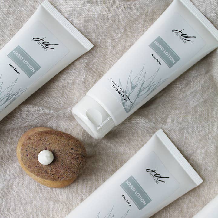 JDBotanics - Wholesale Hand Cream/Lotion - aloe ferox hand lotion with lavender and rosemary 75ml