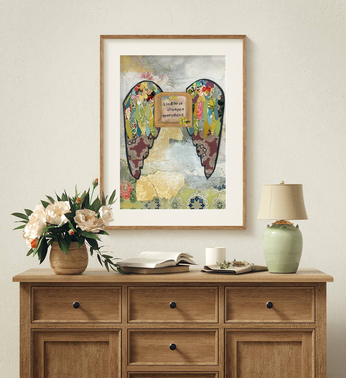 Kelly Rae Roberts - Wholesale Art print - Kindness Changes Everything - Print2