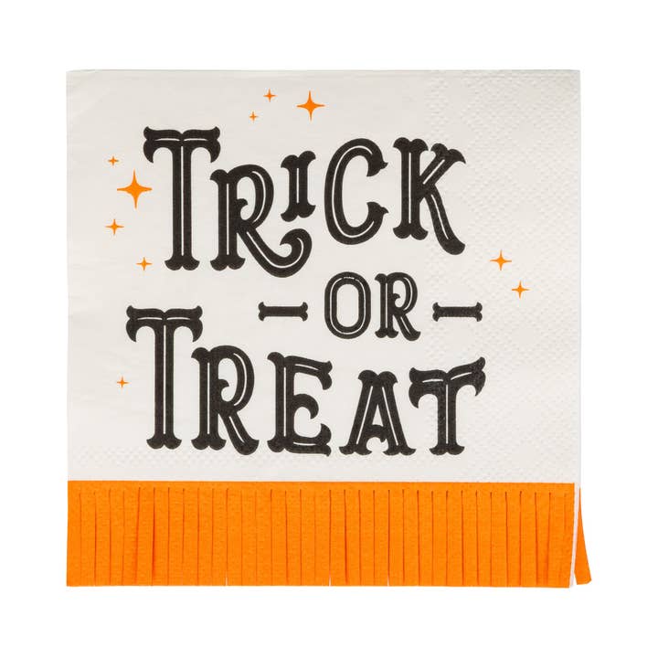 VHP1239 - Serviette à cocktail vintage Trick or Treat pour la vente par My Mind’s Eye