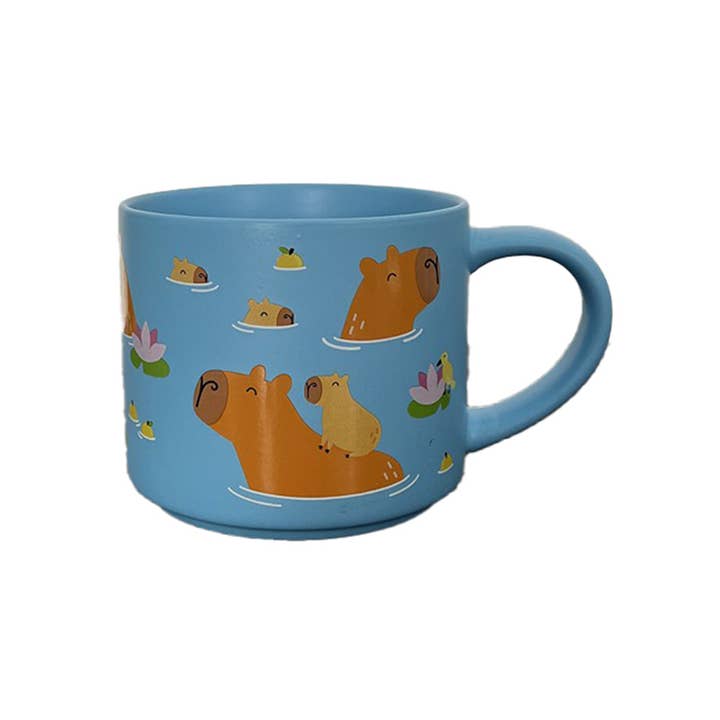 Capybara Large Porcelain Mug for wholesale by Puckator EU