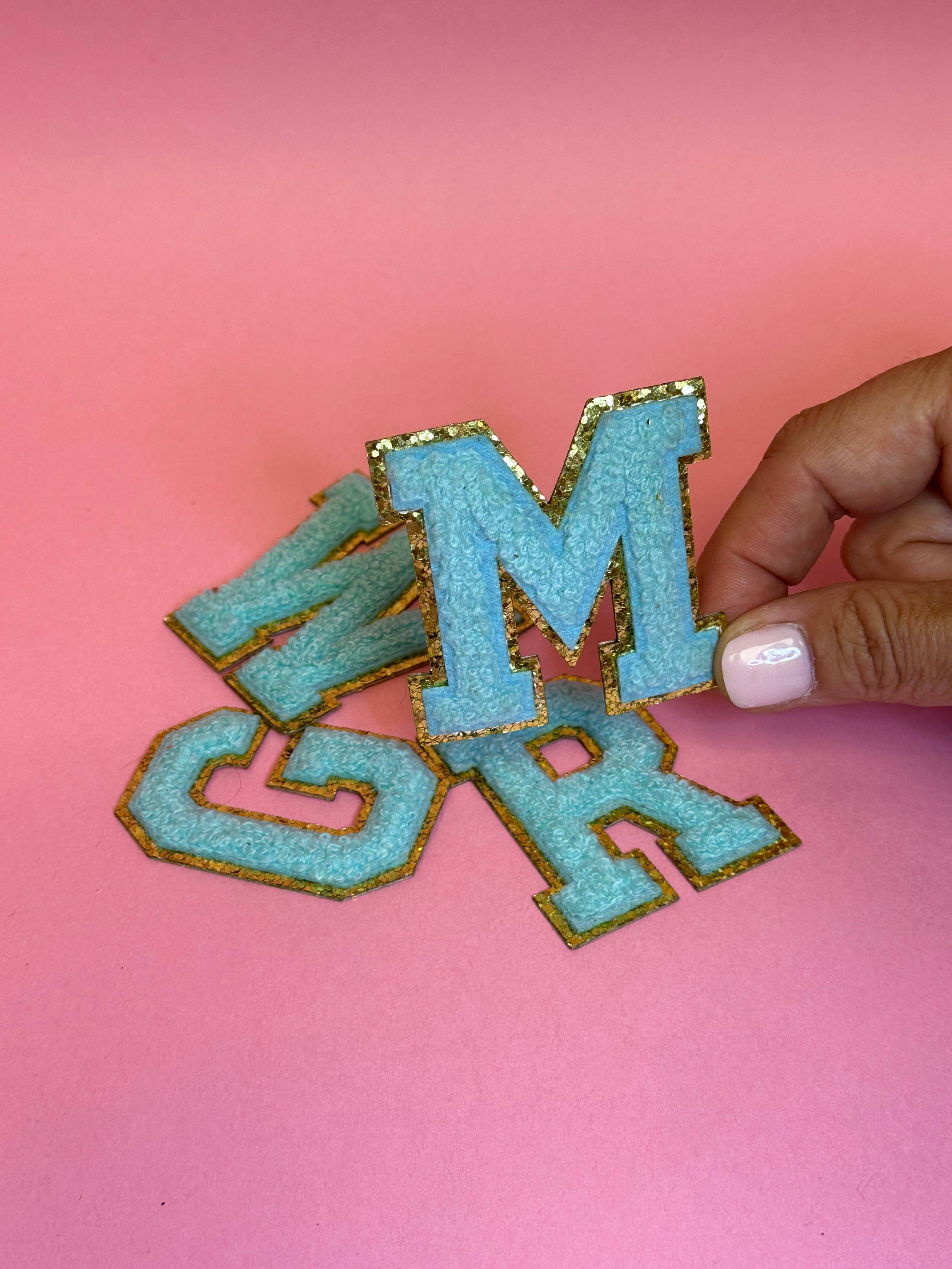 Properly Marked - Wholesale Patch - Chenille Varsity Letters singles2