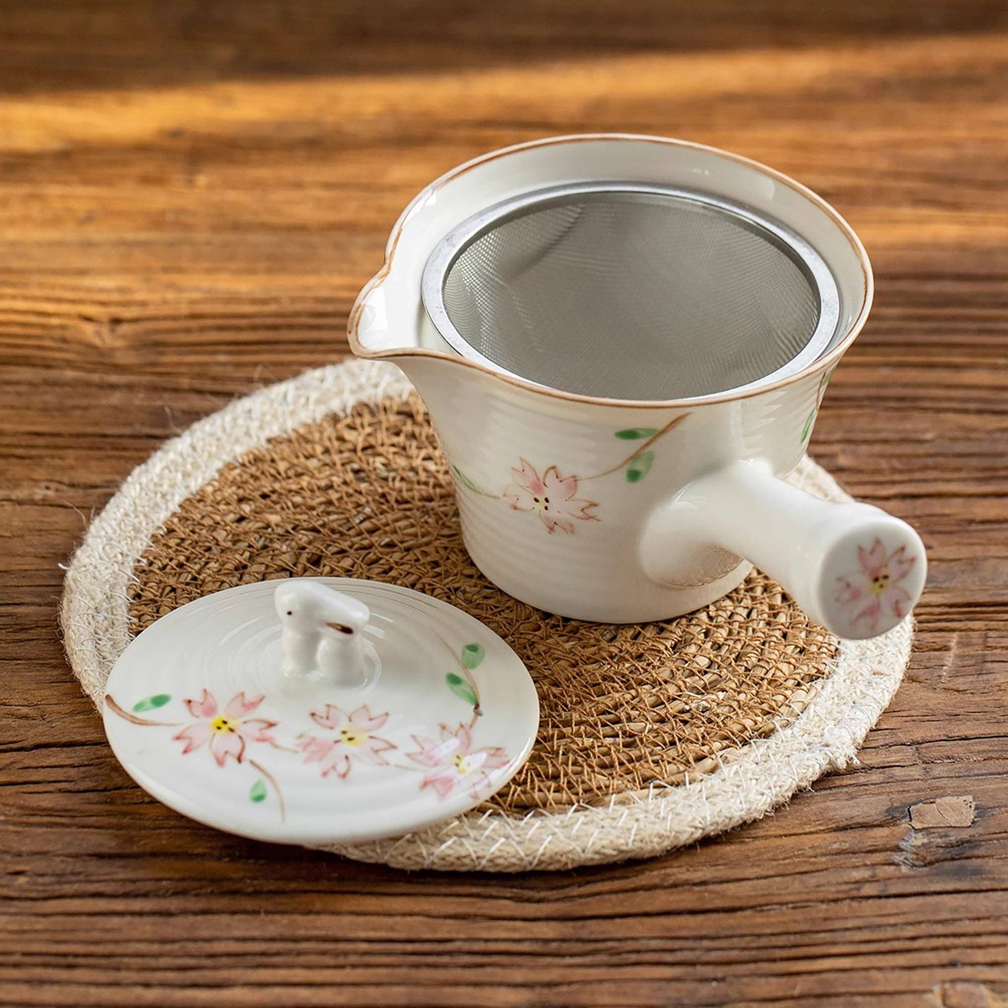 MinoCraft - Vendita all'ingrosso Teiere - Teiera Kyusu e tazza in ceramica Minoyaki7