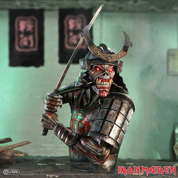 Iron Maiden Senjutsu Bust Box 41cm for wholesale by WONDER IMPORTS AUSTRALIA