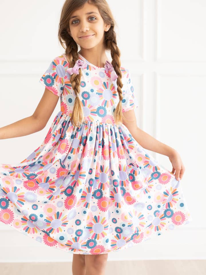 Mila & Rose - Wholesale Dress - Kids - Keep Growing S/S Pocket Twirl Dress