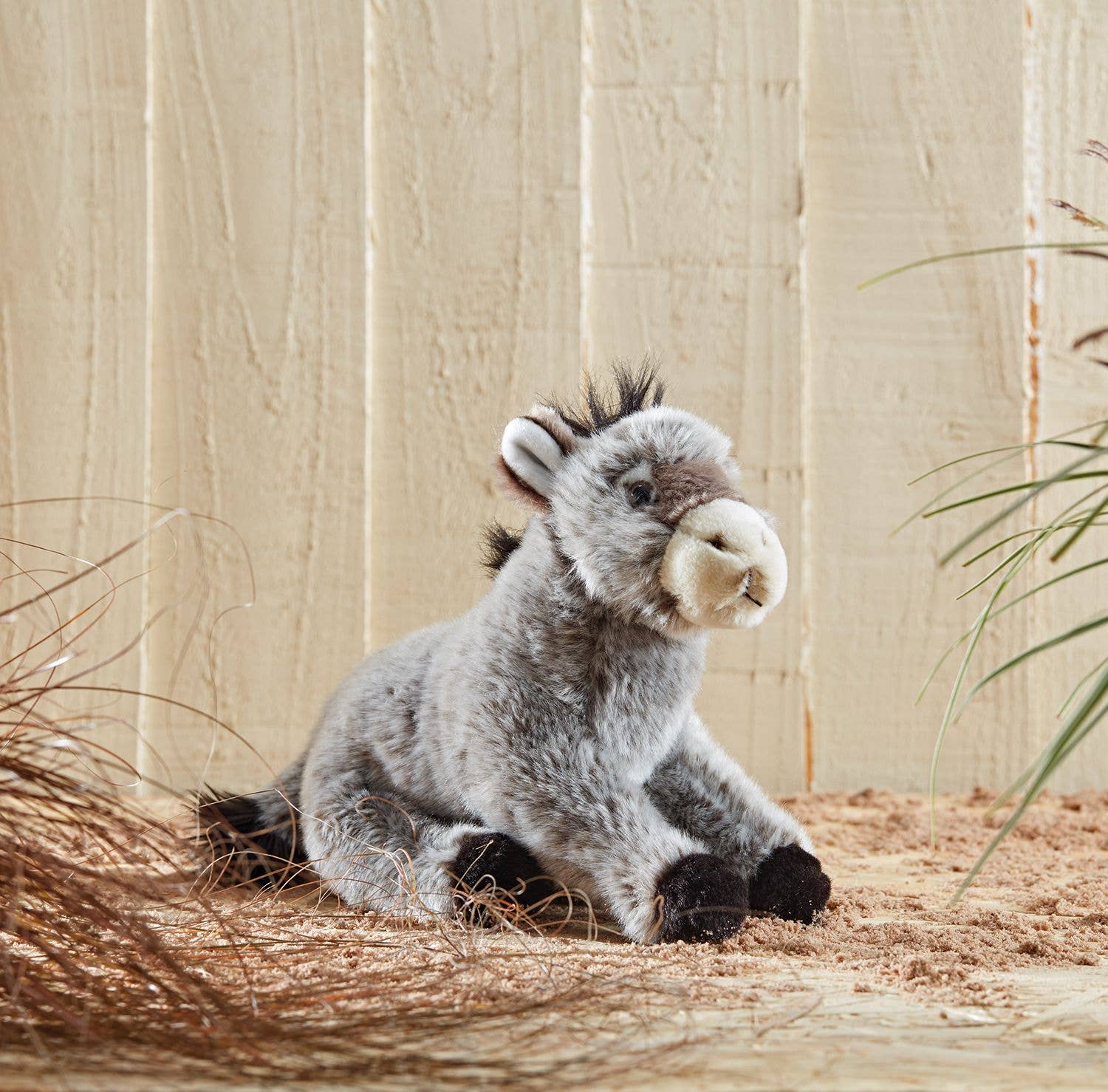 Keycraft - Wholesale Stuffed/Plush Toy - Kids & Baby - Living Nature Donkey Plush Stuffed Animal Toy1