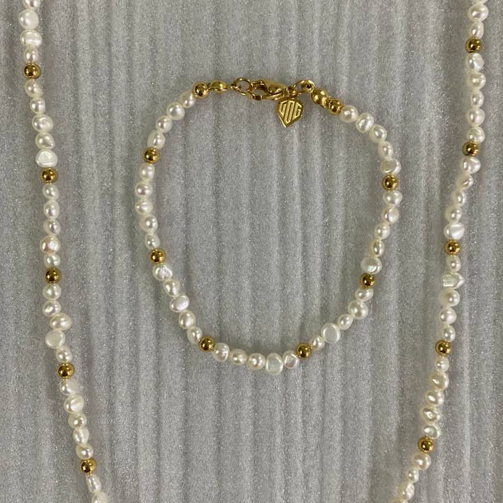 CATENA CON PERLINE per la vendita all'ingrosso da parte di City of Gold