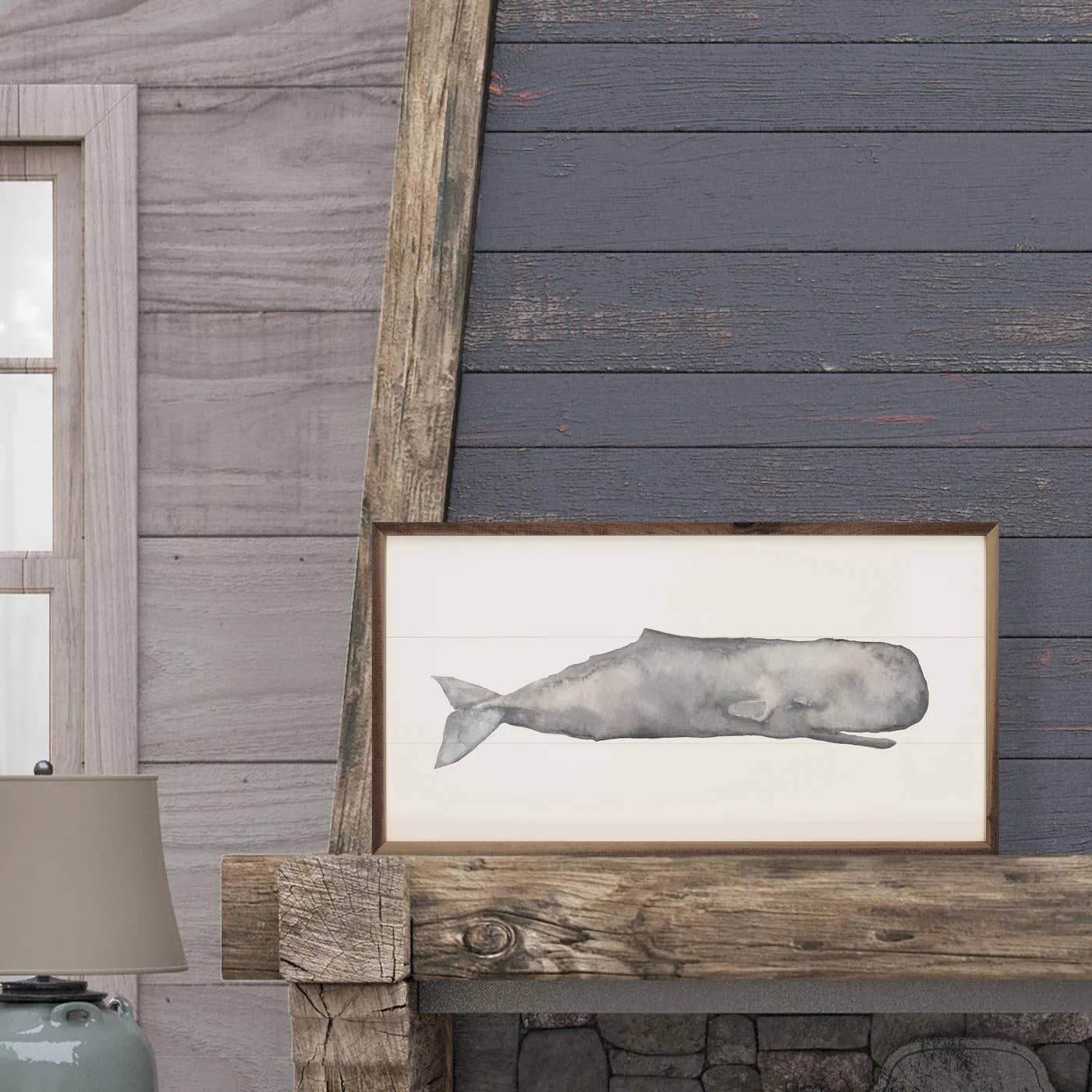 Kendrick Home - Wholesale Painting/Drawing - Watercolor Sperm Whale Painting By Emily Wood2
