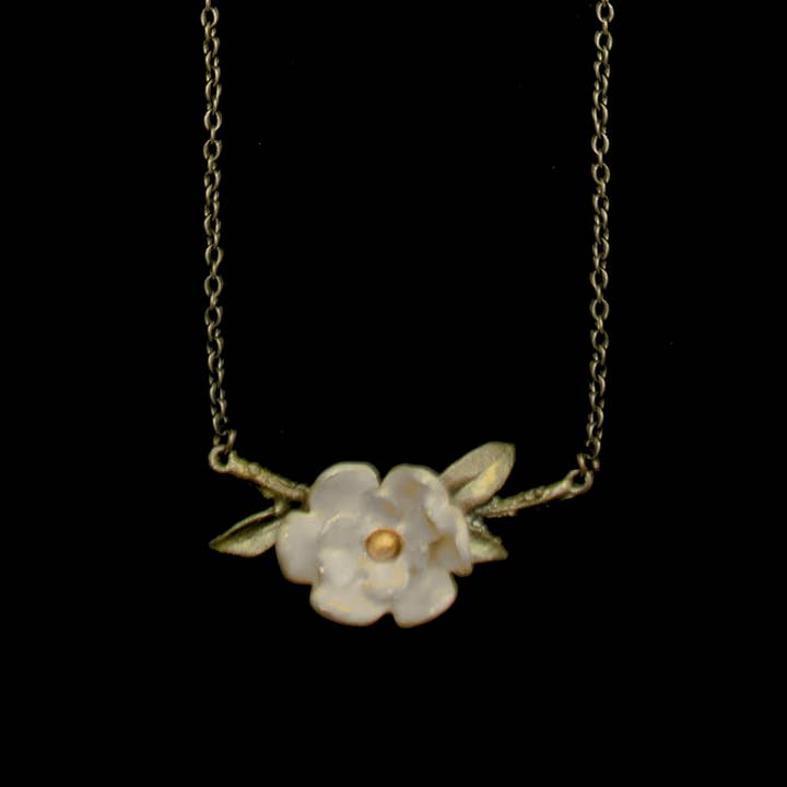 Magnolia Branch Pendant - 16" Adj. for wholesale by Michael Michaud