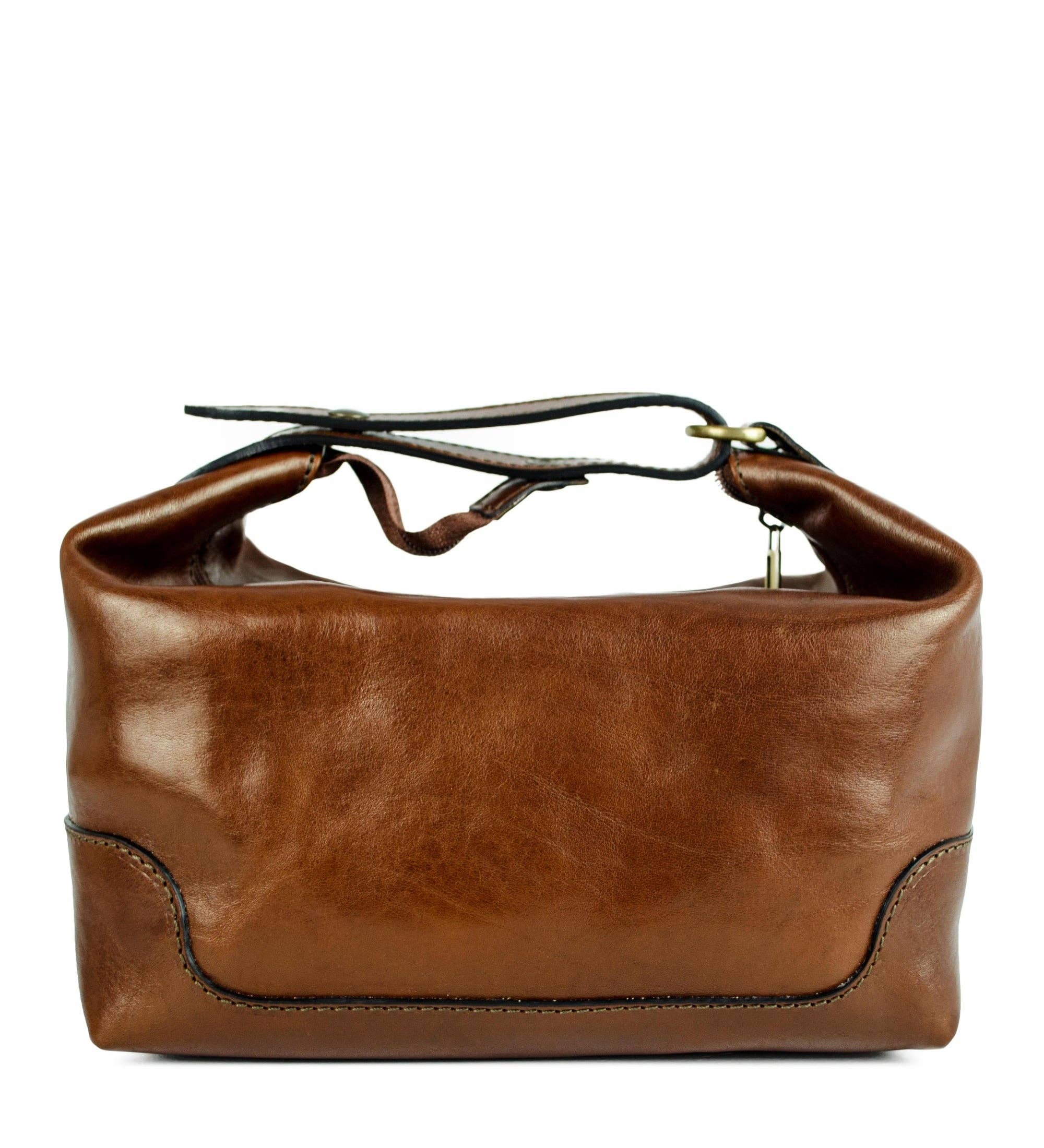 Time Resistance - Wholesale Toiletry Bag - Unisex - Leather Toiletry Bag - Autumn Leaves12