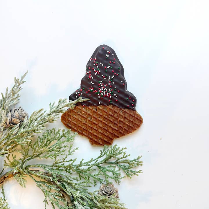 Lancaster Stroopie Co. - Wholesale Cookie - Christmas Tree-Shaped Stroopwafels
