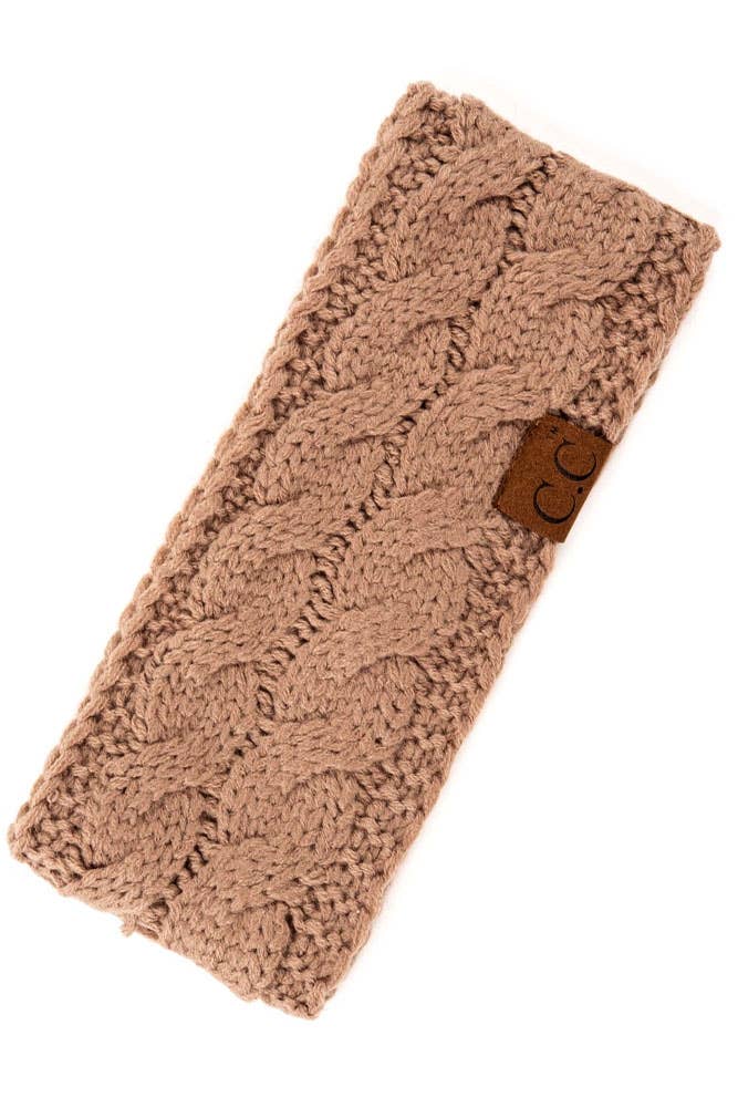 Hana - Wholesale Fashion Headband - Women's - C.C Cable Knit Solid Headband53