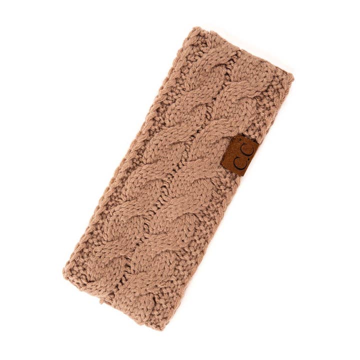 Hana - Wholesale Fashion Headband - Women's - C.C Cable Knit Solid Headband53