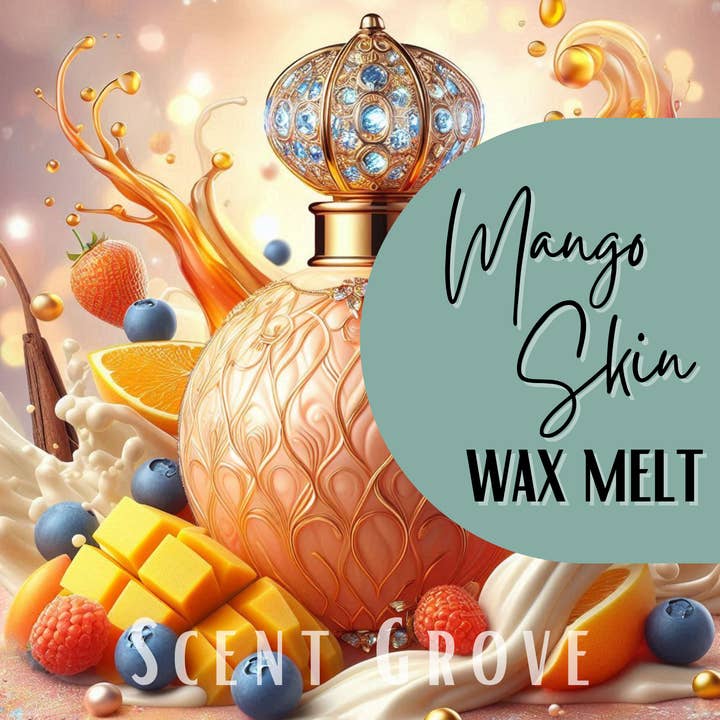 Mango Skin type scented soy wax melt for wholesale by Scent Grove