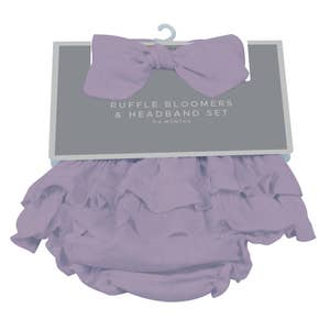 Picot Lace Ruffled Bloomer for Infants & Toddlers - Huggalugs