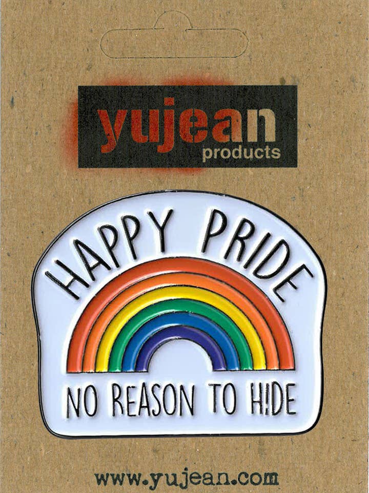 Happy Pride emaille pin-E1107 voor wholesale door Yujean