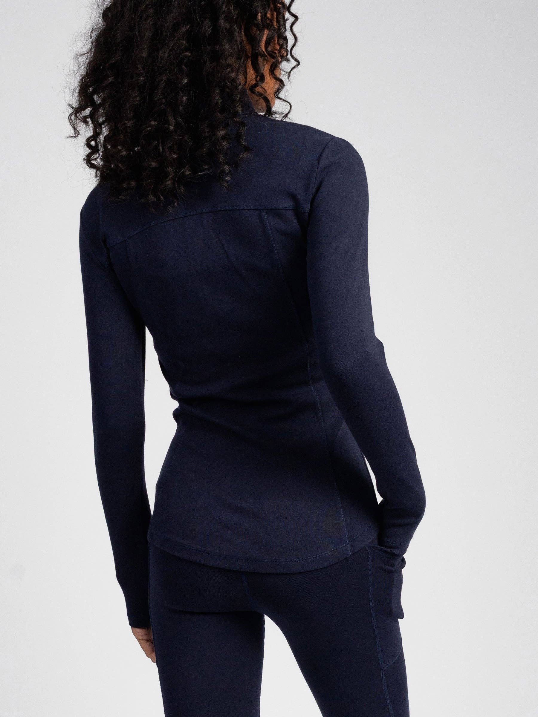 Happy Earth - Wholesale Athletic Jacket - Women's - PlantTec™ Organic Contour Jacket | Ocean7