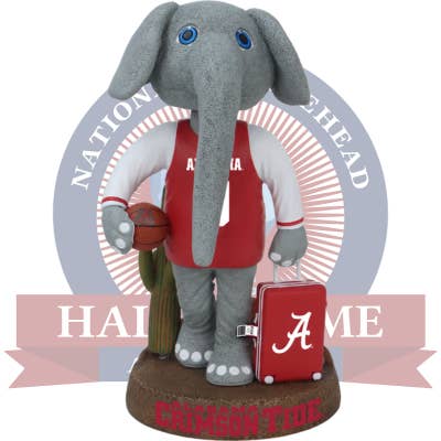 Figura de Alabama Crimson Tide Big Al rumbo a Phoenix (Preventa) para venta al por mayor de National Bobblehead Hall of Fame and Museum