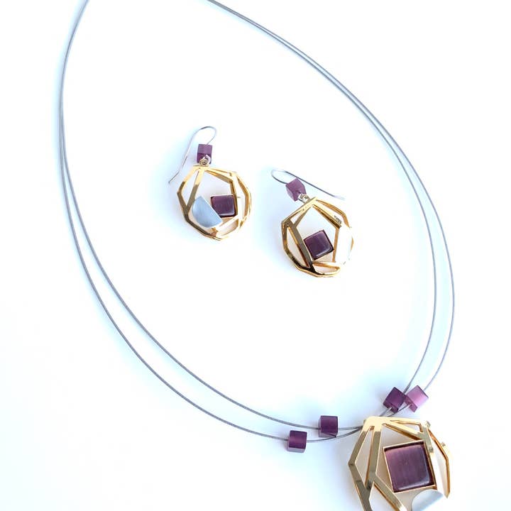 Christophe Poly / Crono Design - Vente Parures de bijoux - ENSEMBLES Préemballés (DFY1) - 6xColliers17'' & Ensembles d'Oreilles & Présentoirs Gratuits28