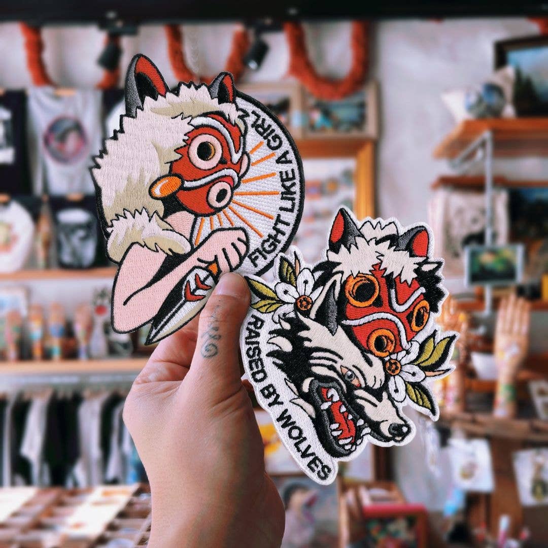 La Barbuda - No U.S. custom fees - Wholesale Patch - Mononoke Raised by wolves patch1